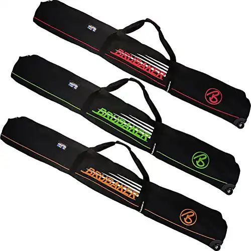 Skitasche Brubaker Race Champion Skisack mit Rollen für 2 Paar Ski