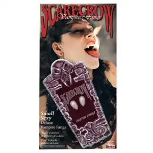 Vampirzähne Horror-Shop Vampir Eckzähne Lady Fangs