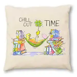 Zirbenkissen Oups 30 x 30 cm Chill Out time, naturbelassen