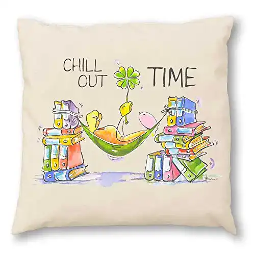 Zirbenkissen Oups 30 x 30 cm Chill Out time, naturbelassen