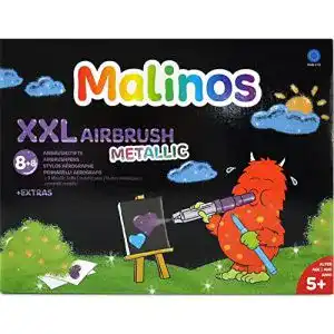 Pustestifte MALINOS 300969 XXL Airbrush Metallic, Bunt, 29 Stück
