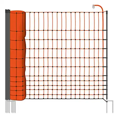 Geflügelnetz VOSS.farming 112cm Classic 50m, Orange