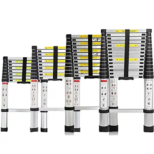 Teleskopleiter 4 Meter Feidak Teleskopleiter 2,6M/3,2M/3,8M/4,4M