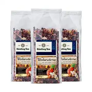 Bünting-Tee Bünting Tee Winterwärme, 200g loser Tee, 3er Pack
