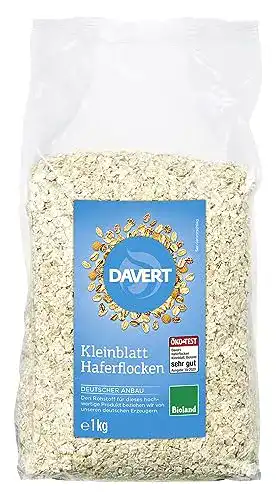 Zarte Haferflocken Davert Haferflocken Kleinblatt, 1000 g
