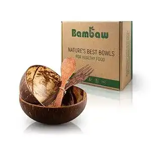 Kokosnussschale Bambaw Kokosnuss Schale Set