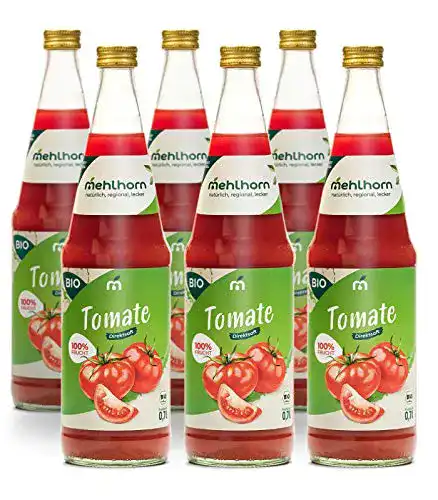 Tomatensaft Mehlhorns Saftmanufaktur Mehlhorns Bio (6 x 0,7 l)