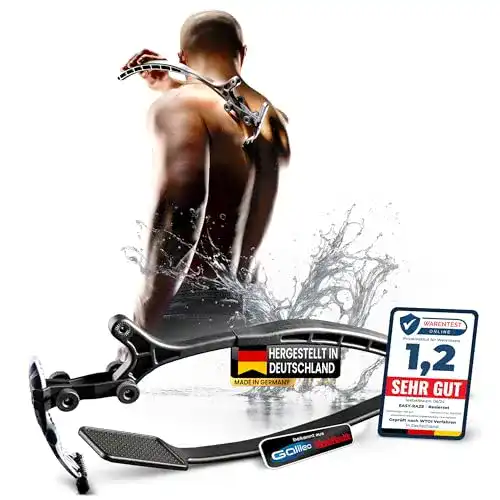 Rückenrasierer easy-raze Premium Set, inkl. Einschäumpinsel