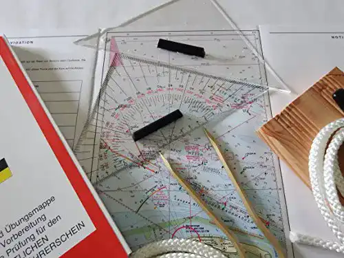 Navigationsbesteck Lokai Wassersportler Set 1 Übungskarten