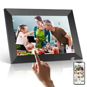 Digitaler Bilderrahmen (WLAN) PODOOR WiFi 1080P mit 16 GB