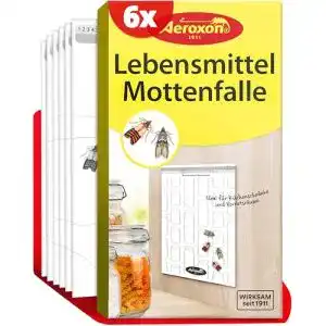 Mottenfalle Aeroxon Lebensmittel, 6 Stück