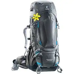 Rucksack 80 Liter deuter Rucksack Aircontact PRO, Graphite-Black