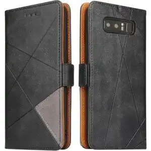 Samsung-Galaxy-Note-8-Hülle Bozon, Leder Tasche mit Ständer