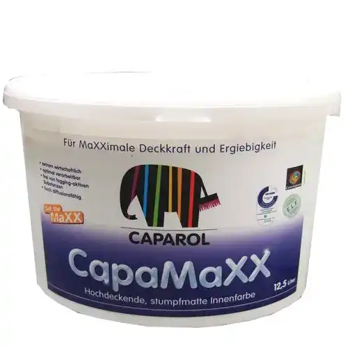 Caparol-Farbe Caparol CapaMaXX 12,5 Liter Weiß