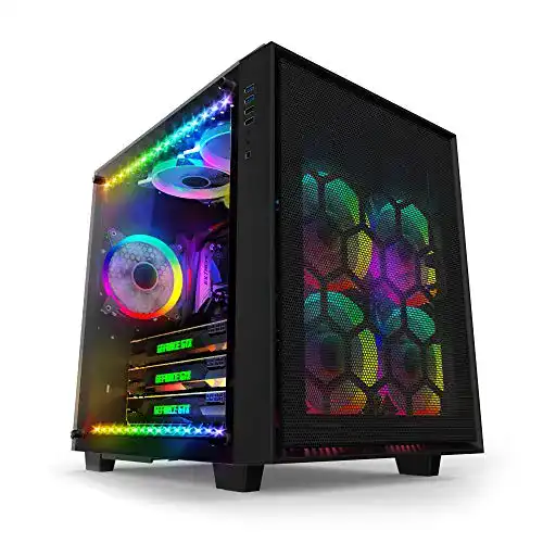 RGB-Gehäuse anidees AI Crystal Cube Mesh Frontplatte AR V3