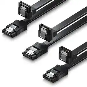 SATA-Kabel deleyCON 3x 50cm SATA III Kabel S-ATA 3 Datenkabel