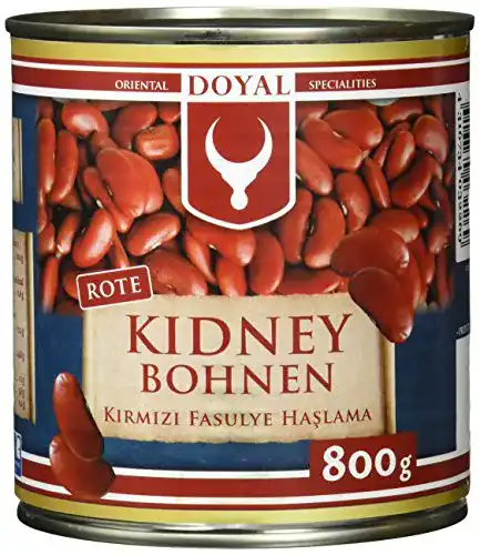 Kidneybohnen DOYAL Rote Kidney-Bohnen, (12 x 800 g)