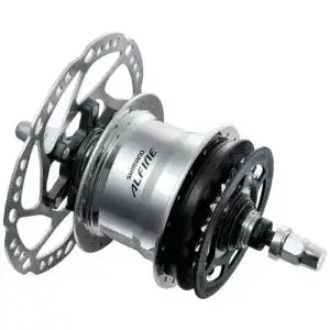 Nabenschaltung SHIMANO 11-Gang-Nabe SGS700AL silber