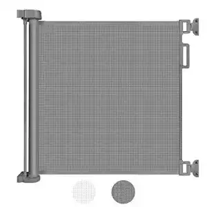 Treppenschutzgitter ausziehbar Looxii es Türschutzgitter Roll