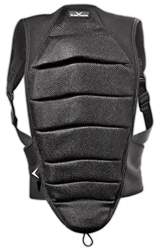Rückenprotektor Black Crevice , schwarz, BCR035461, Gr. S