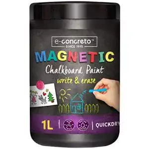 Tafelfarbe Optimum e-concreto Magnetische Schwarz + Kreide