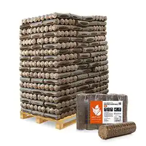 Holzbriketts HEIZFUXX Hartholz Nestro S 6kg x 162 Gebinde 972kg