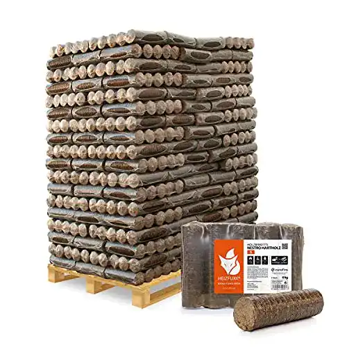 Holzbriketts HEIZFUXX Hartholz Nestro S 6kg x 162 Gebinde 972kg