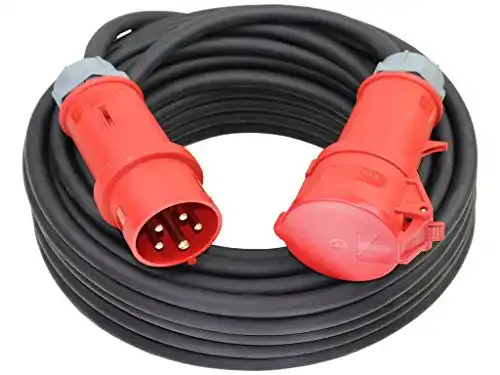 Starkstromkabel ETF CEE 400V 16A 5×2,5mm² H07RN-F