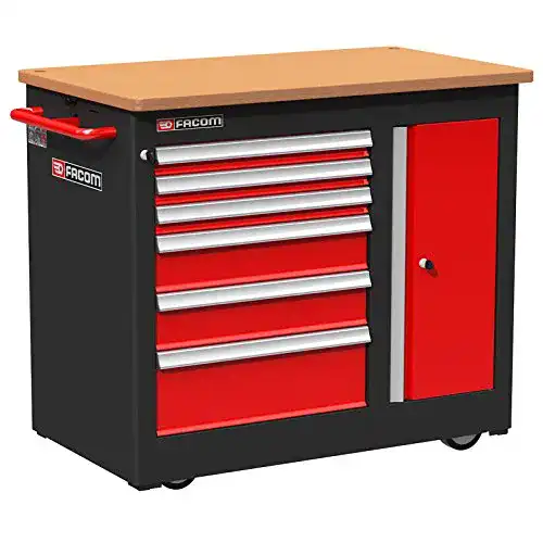 fahrbare Werkbank Facom Jet. 6mwb schwere Mobile Werkbank