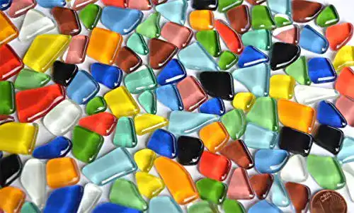 Glasscherben Bazare Masud e.K. 300g Soft Glas-Mosaiksteine