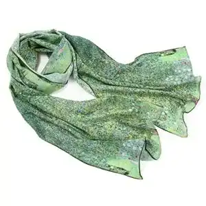Seidenschal Prettystern Damen langer Seiden-schal Malerei Silk