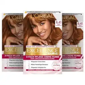 Braune Haarfarbe L’Oréal Paris Permanente Haarfarbe