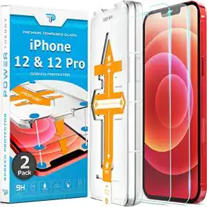 iPhone-12-Pro-Panzerglas Power Theory mit Schablone