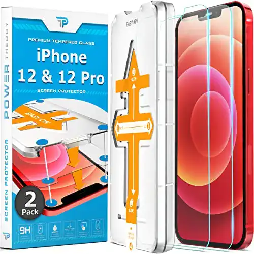 Die beste iPhone-12-Pro-Panzerglas Power Theory mit Schablone 2026 Test Bestseller iPhone-12-Pro-Panzerglas Power Theory mit Schablone