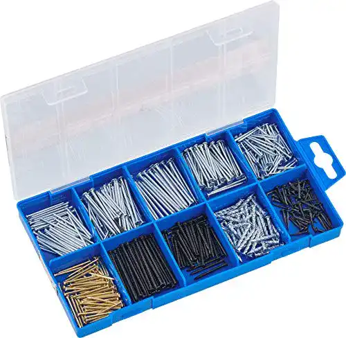 Stahlnägel Connex Nagel-Sortiment 485-teilig im Set, vorsortiert