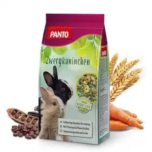 Zwergkaninchenfutter Panto 2.5 kg, 4er Pack