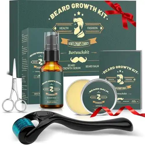 Bart-Wachstum-Set KHOLEZ Beard Growth Kit für Vatertag