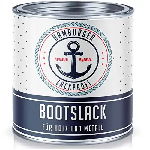 Bootslack weiß Hamburger Lack-Profi Bootslack MATT 1 L