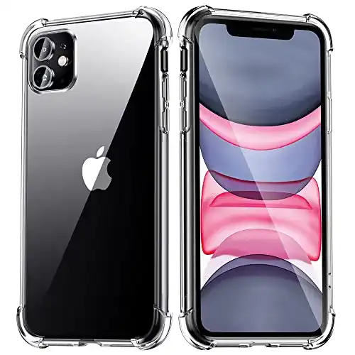 iPhone-11-Hülle (transparent) Migeec Hülle für iPhone 11