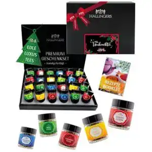 Tee-Adventskalender Hallingers Genuss Manufaktur Geschenk-Set