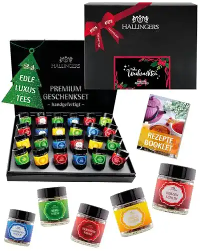 Tee-Adventskalender Hallingers Genuss Manufaktur Geschenk-Set