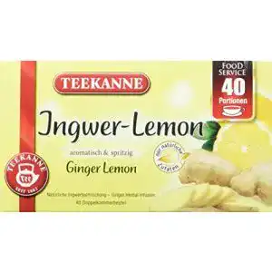 Ingwertee Teekanne Ingwer-Lemon, 2er Pack (2 x 120 g)