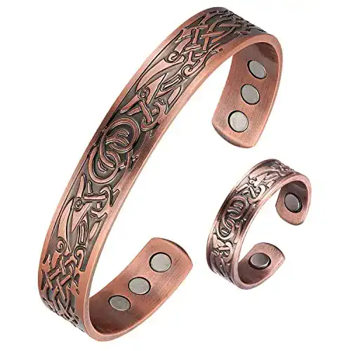 Kupferarmband BioMag Magnetisches für Arthritis Männer