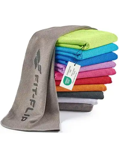 Kühlendes Handtuch Fit-Flip 120x35cm, Mikrofaser Sporthandtuch