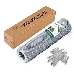 Gartenzaun WOCLOER 1M x 25M Volierendraht, verzinkt