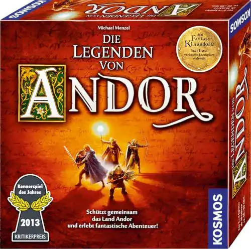 Die beste Die Legenden von Andor Kosmos 691745 Das Grundspiel 2026 Test Bestseller Die Legenden von Andor Kosmos 691745 Das Grundspiel