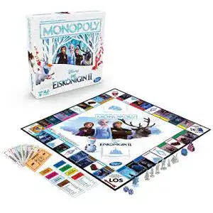 Monopoly Hasbro 61106642 Disney Die Eiskönigin 2, Brettspiel