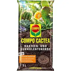 Kakteenerde Compo CACTEA Kakteen- und Sukkulentenerde 5 Liter