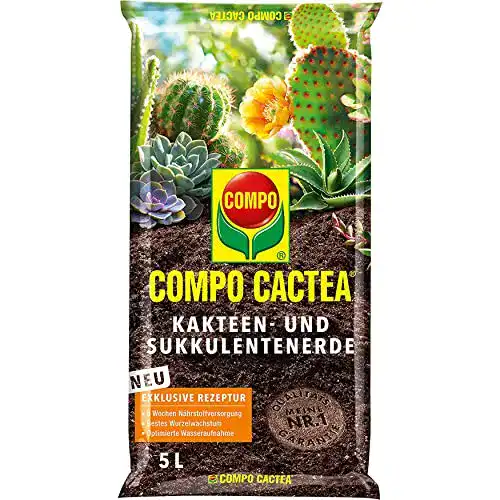 Kakteenerde Compo CACTEA Kakteen- und Sukkulentenerde 5 Liter