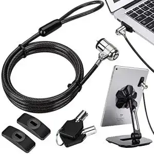 Laptopschloss AboveTEK Sicherheit Kabel, Zahlenschloss